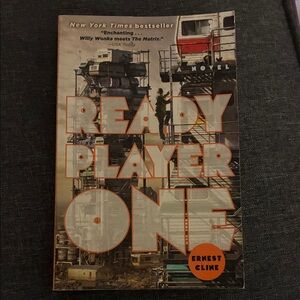 's Ready Player One - Orange and Gray Cover